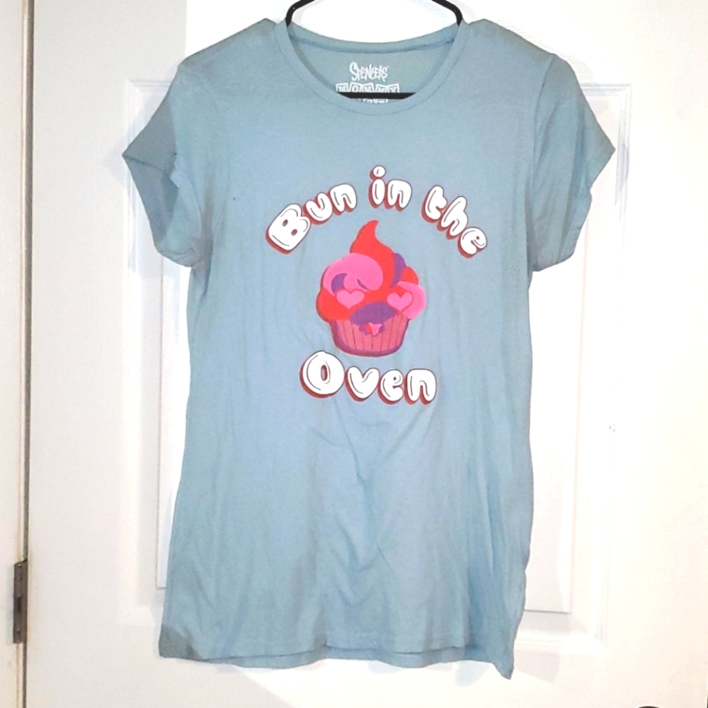 Spencer's Womens Bun in the Oven Maternity Tee OS